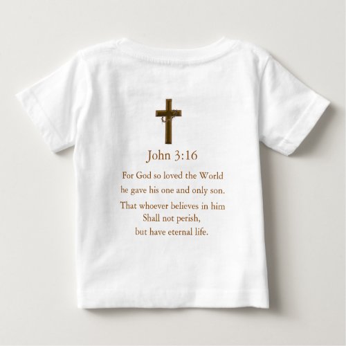 John 316 baby T_Shirt