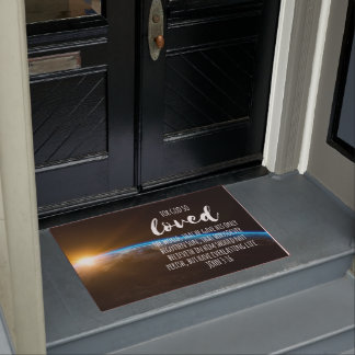 John 3:16 Bible Verse Christian Doormat