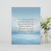 John 3:16 Bible Verse Image (Standing Front)