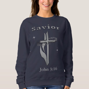 John 3:16 Bible verse Sweatshirt