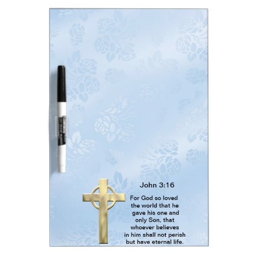 John 316 blue Dry_Erase board