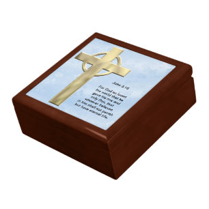 John 3:16 (blue) gift box