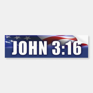 John 3:16 bumper sticker