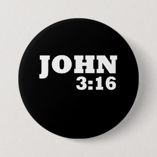 John 3:16 button