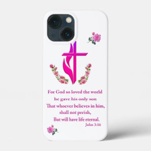 John 3:16 iPhone 13 mini case
