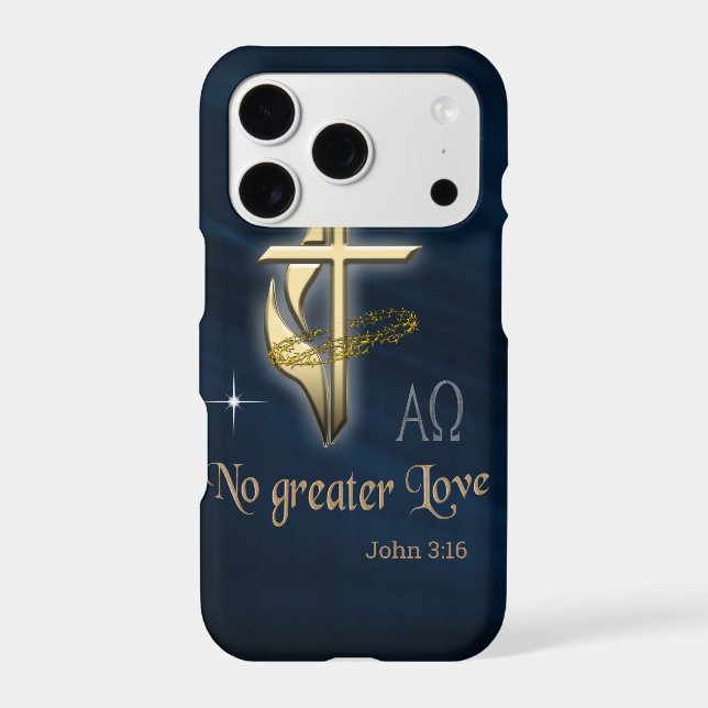 John 3:16 Case-Mate iPhone case (Back)