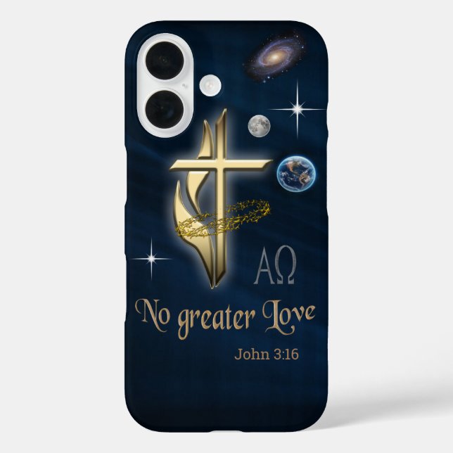 John 3:16 Case-Mate iPhone case (Back)