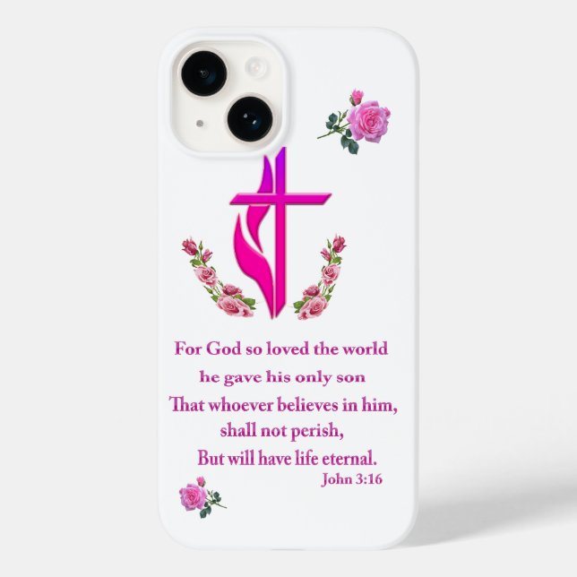 John 3:16 Case-Mate iPhone case (Back)