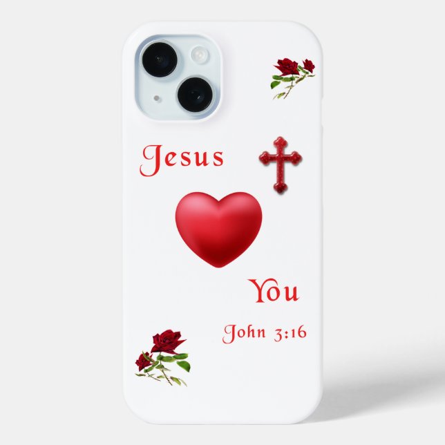 John 3:16 Case-Mate iPhone case (Back)