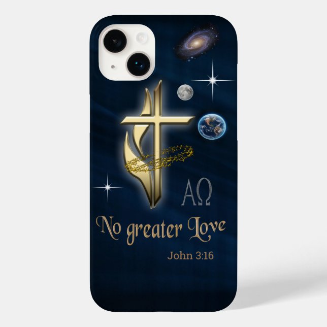 John 3:16 Case-Mate iPhone case (Back)