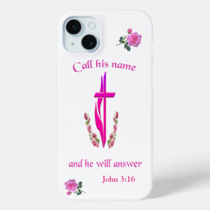 John 3:16 iPhone 15 plus case