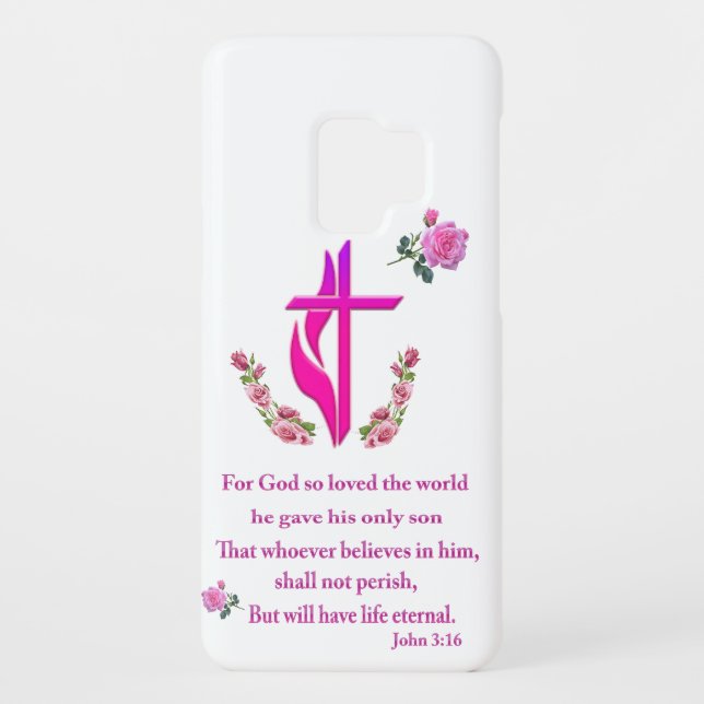 John 3:16 Case-Mate samsung galaxy case (Back)