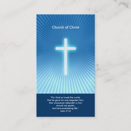 John 316 _ Christian Business Card
