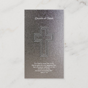 John 3:16 - Christian Business Card
