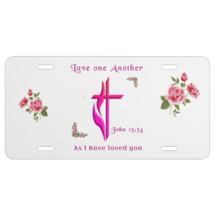 John 3:16 Christian License Plate