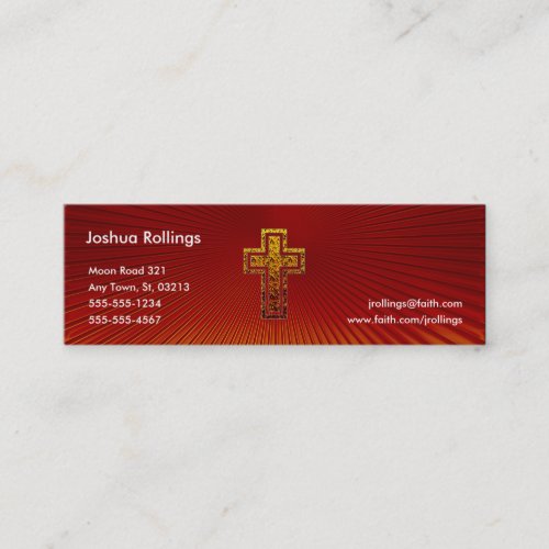 John 3:16 - Christian Business Card