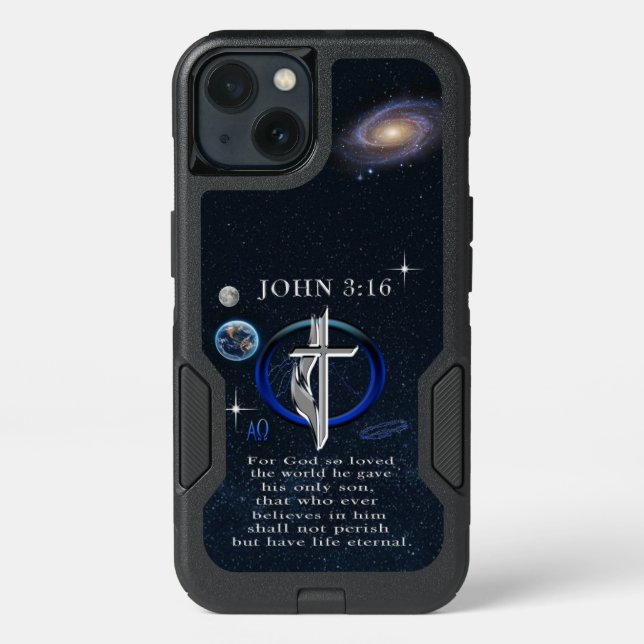 John 3:16 Christian  Otterbox iPhone Case (Back)