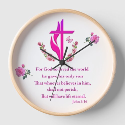 John 316 clock