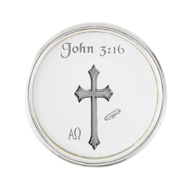 John 3:16 clothing pin (Front)