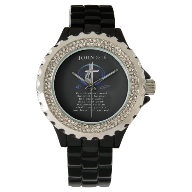 John 3:16 clothing watch (Front)