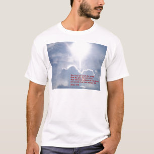 John 3:16 Clouds T-Shirt