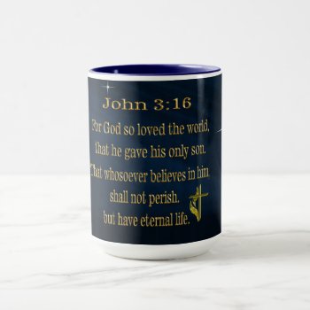 John 3:16  Coffee Mugs by Christian_Clothing at Zazzle