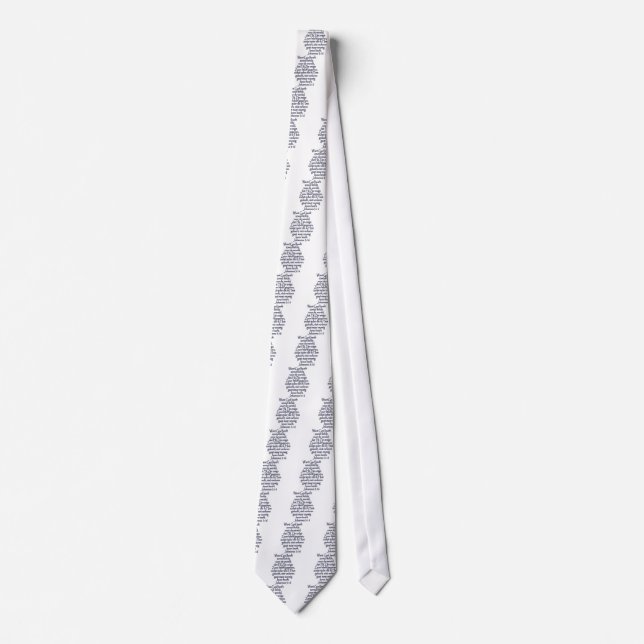 John 3:16 Dutch Neck Tie (Front)