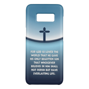 John 3:16 For God So Loved the World Christian Case-Mate Samsung Galaxy S8 Case