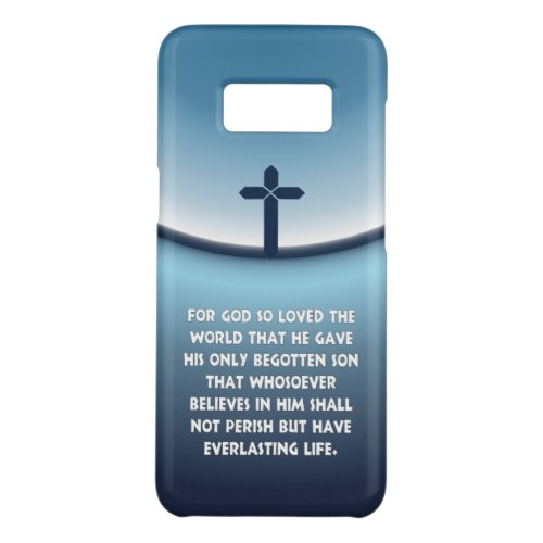 John 316 For God So Loved the World Christian Case_Mate Samsung Galaxy S8 Case