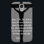 John 3:16 galaxy s4 case<br><div class="desc">John 3:16: For God so loved the world that he gave his one and only Son, that whoever believes in him shall not perish but have eternal life.</div>