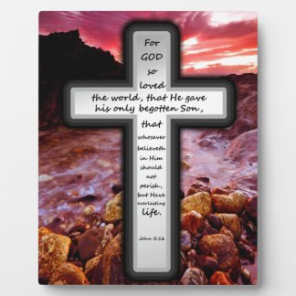 John 3:16 Gifts Plaque