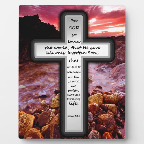 John 316 Gifts Plaque