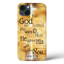 John 3 16 God Loved the World Bible Verse