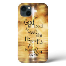 John 3 16 God Loved the World Bible Verse