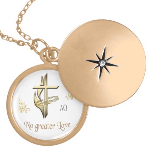 John 316 gold plated necklace