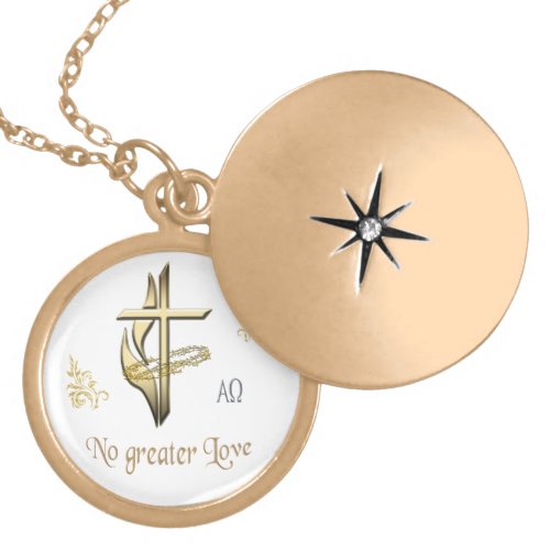 John 316 gold plated necklace