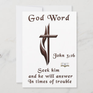 John 3:16 holiday card