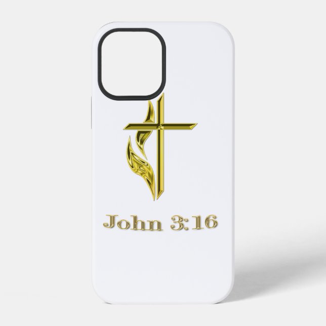 John 3:16 iphone case (Back)