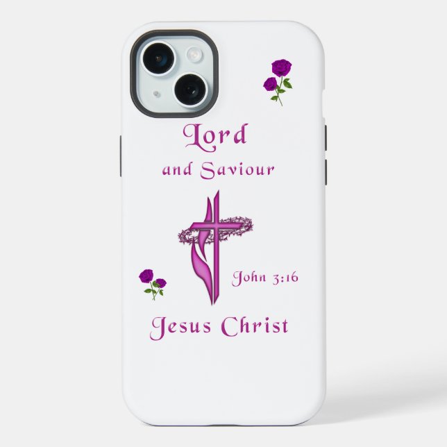 John 3:16 iphone case (Back)