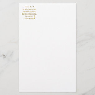 John 3:16 items stationery