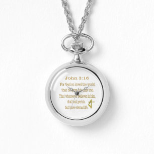 John 3:16  items watch