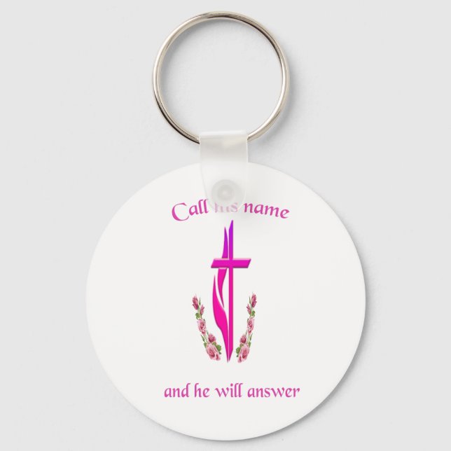 John 3:16 keychain (Front)
