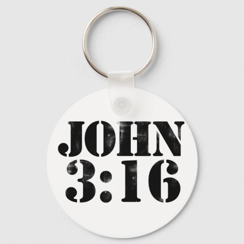 John 316 keychain