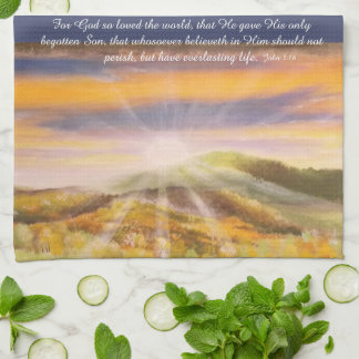 John 3:16 Kitchen Towels