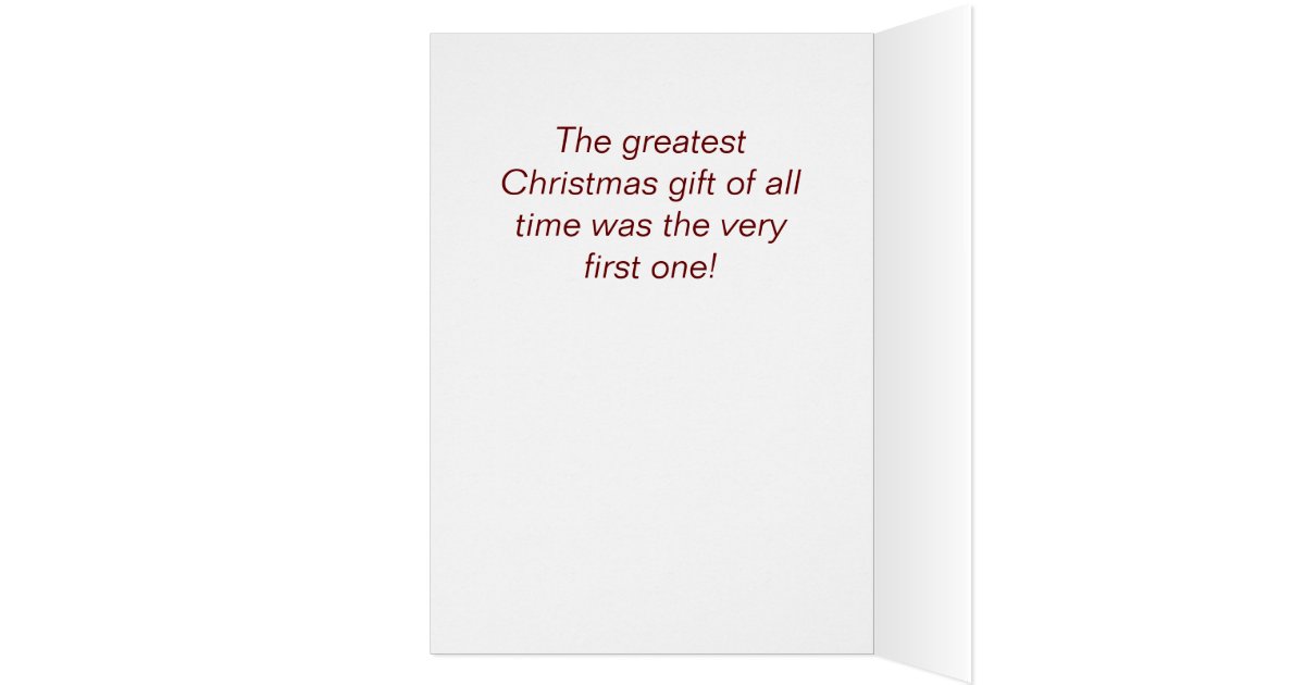 John 3:16 KJV Christmas Card | Zazzle