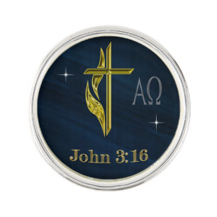 John 3:16 lapel pin
