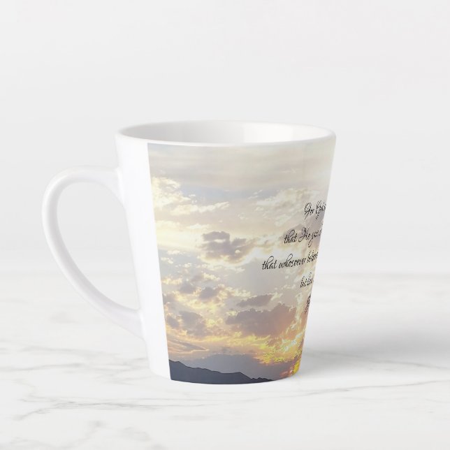 John 3:16 Latte Mug (Left)