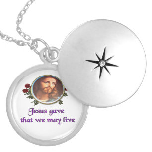 John 3:16 locket necklace