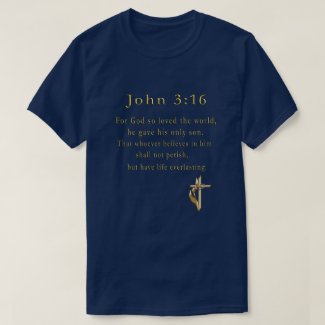 John 3:16 mens christian clothing T-Shirt