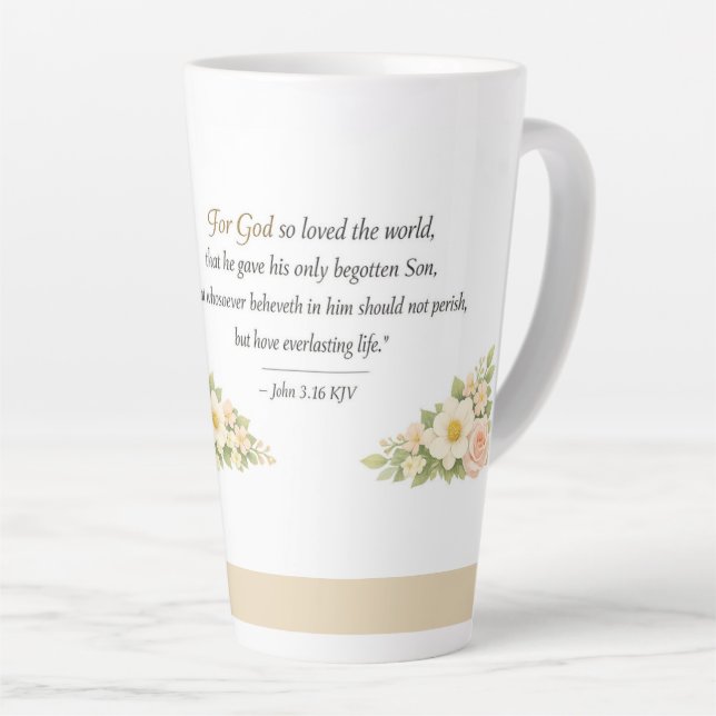 JOHN 3:16 MUG (Right Angle)